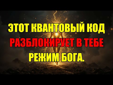 Видео: Этот Секретный Код Из Двух Слов Активирует Квантовый Портал В Состояние Бога Внутри Тебя.