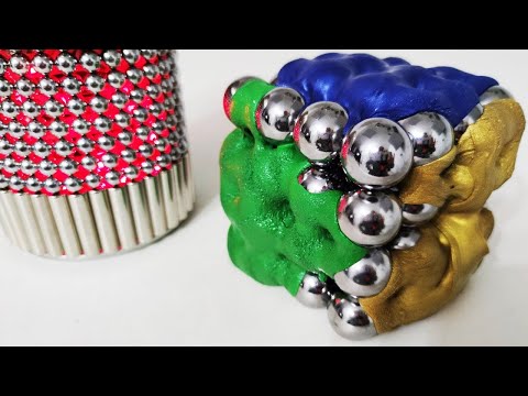 Видео: Магнит Удовлетворение Extreme Lights и Putty | Magnetic Games