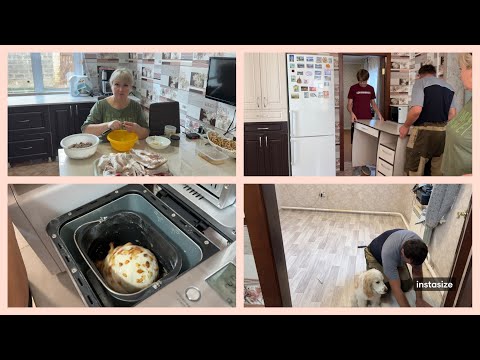 Видео: Посолила САЛО. Опять прошу СОВЕТА. Комната готова. Луковый хлеб. 