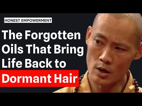 Видео: Ваши волосы не выпали — они спят: 5 масел, которые мягко разбудят их