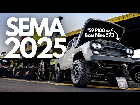 Видео: SEMA 2025: наши грузовики Ford на крупнейшей выставке