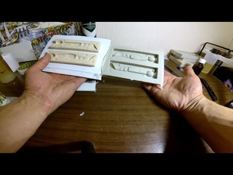 Видео: Изготовление форм для отливки силиконовых приманок 1ч.