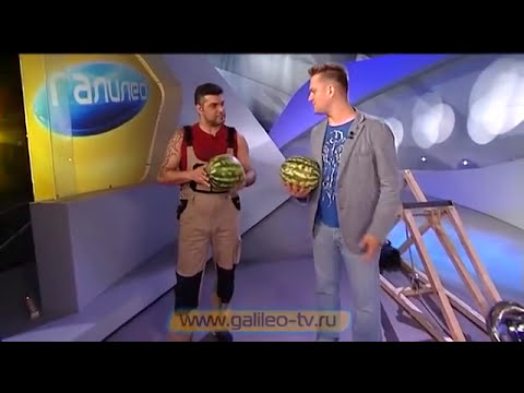 Видео: Галилео. Эксперимент. Катапульта, или инерция