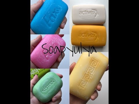 Видео: ASMR dry soap/ АСМР режу сухое мыло