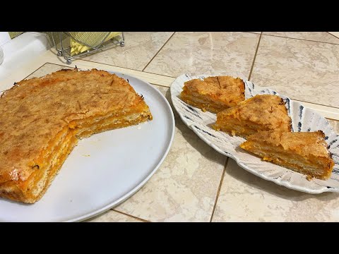 Видео: Насыпной пирог с тыквой, очень ароматный и вкусный.