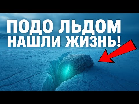 Видео: Подо льдом Антарктиды нашли нечто живое. Учёные в шоке!