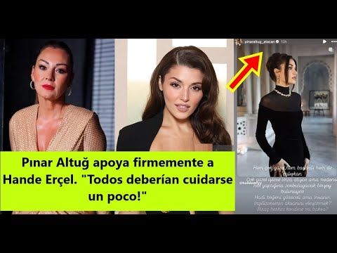 Видео: Пынар Алтуг решительно поддерживает Ханде Эрчел. «Каждый должен заботиться о себе!»