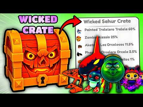 Видео: Злые Мозгогнилы!👻 Хэллоуин в Brainrot Evolution (Roblox)