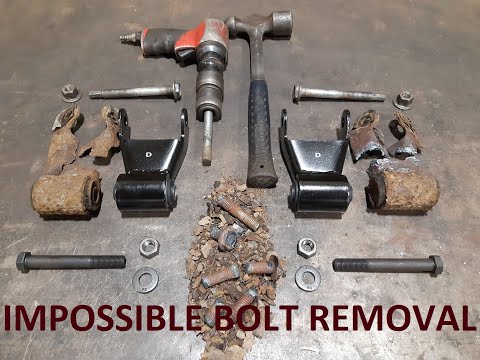 Видео: Как заменить скобу в Sierra / Silverado 1500 1999-2007 | Тяжёлое извлечение болта