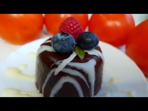 Видео: ПУДИНГ ИЗ ХУРМЫ, ИЗУМИТЕЛЬНЫЙ. ТОЛЬКО 2 ИНГРИДИЕНТА