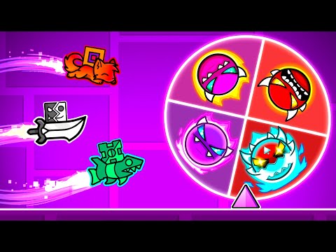 Видео: Гонка на РУЛЕТКЕ ДЕМОНОВ в Geometry Dash 2.2