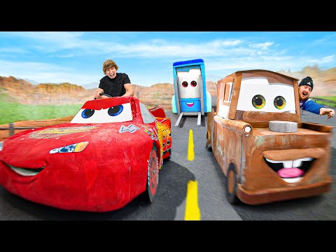 Видео: Я построил автомобили Pixar в реальной жизни