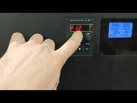 Видео: Настройка частотника YL-620, повторно и расширенно.
