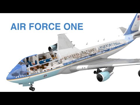 Видео: Что внутри Air Force One — самолета президента США