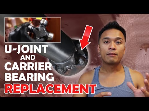 Видео: Замена карданного шарнира и подшипника (Tacoma DIY / Как сделать)