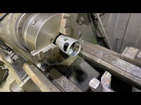 Видео: Проточка чехословацьких поршнів Ява!!!Шок контент!