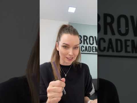 Видео: Крашу брови себе краской Shik