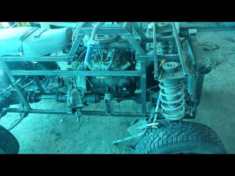 Видео: Самодельный квадрацикл. Обзор.