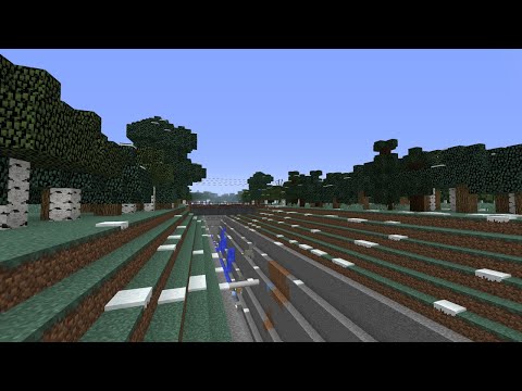 Видео: декорации и ЖД постройки с модом Immersive railroading