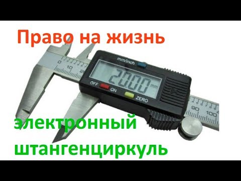 Видео: Электронный(цифровой) штангенциркуль. А нужен ли он ?