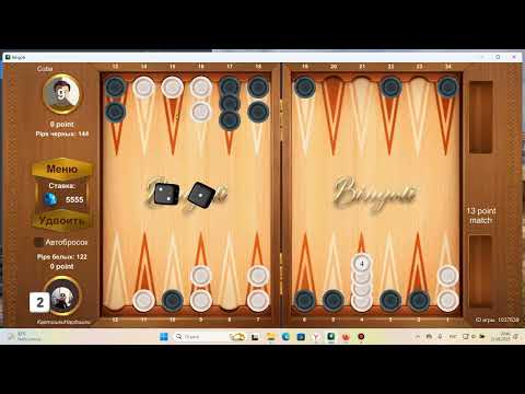 Видео: Нарды, тавла на деньги.Американские горки.