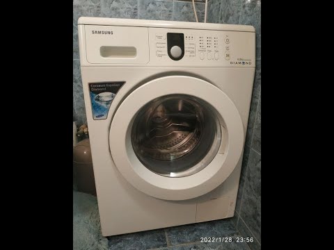 Видео: ремонт стиральной машинки Samsung Diamond