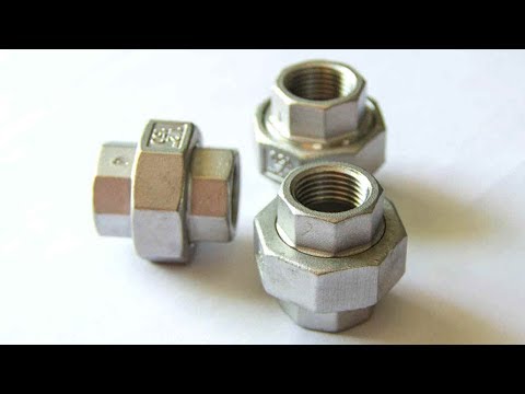 Видео: 🌕 Нержавеющие Американки Резьбовые - Особенности, Характеристика, Размеры | TRiNOX 🔴 #aisi304