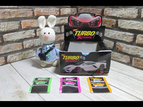 Видео: Распаковка жевательной резинки «Turbo» серия «Xtreme» (фирма «Kent»)