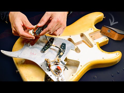 Видео: Мы разобрали полностью оригинальный Stratocaster 1964 года! | Guitar Village