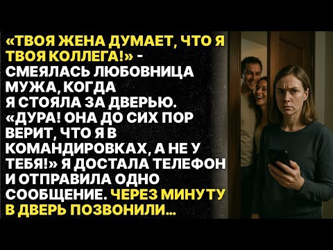 Видео: Я подслушала, как муж смеялся надо мной с любовницей