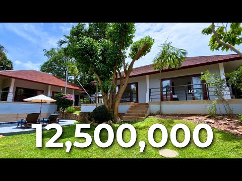 Видео: Вилла на Самуи за 12,5 млн. бат / Недвижимость Таиланда