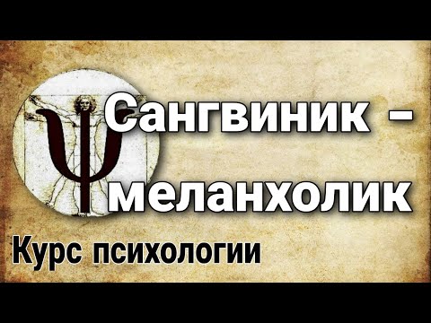 Видео: 4.5 Ось: темперамент сангвиника – темперамент меланхолика (отклонения в развитии | курс психологии)