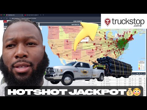 Видео: Как заработать 5000 долларов в неделю | Грузоперевозки Hotshot с платформой Truckstop | Растут ли...