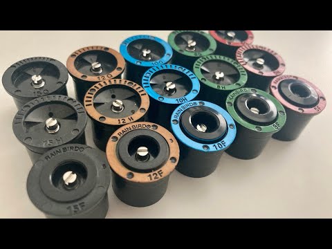 Видео: Фиксированные форсунки Rain Bird MPR — наиболее распространённый тип