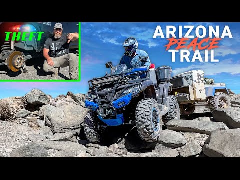 Видео: КАТАСТРОФА на Аризонской тропе мира // 750 миль на моем квадроцикле