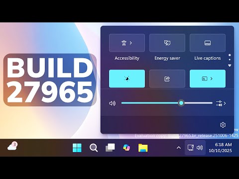 Видео: Новая сборка Windows 11 27965 — новый стартовый экран, новые настройки, изменения и исправления в...