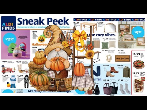 Видео: ALDI SNEAK PEEK РЕКЛАМА 10/08/2025-10/14/2025