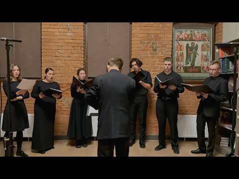 Видео: Херувимская песнь муз. Лебедева