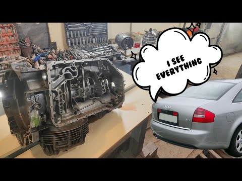 Видео: КАК НЕЛЕГКО БЫТЬ ПЕРЕКУПОМ, Автобот! Audi A6 C5 Попал на коробку. АКПП 5hp19.