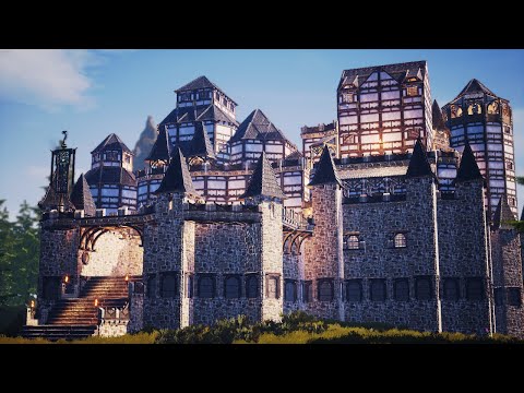 Видео: НЕМЕДИЙСКИЙ ЗАМОК! - Conan Exiles (Быстрая сборка)