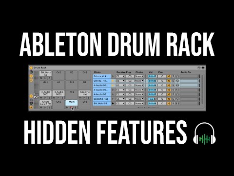 Видео: Скрытые функции Ableton Live Drum Rack