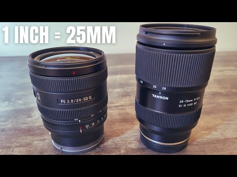 Видео: Распаковка моего Sony 24-50mm f/2.8 G и Tamron 28-75mm f/2.8 G2