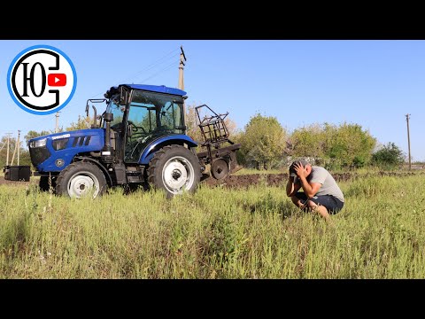 Видео: ВИПРОБОВУЄМО старий Плуг ПЛН 2-35 разом із трактором ДТЗ 504 KKU !!!