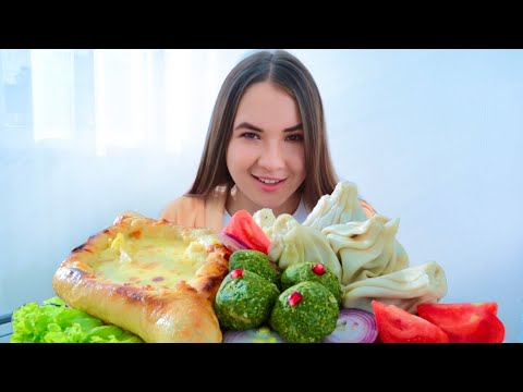 Видео: МУКБАНГ • сложный разговор хачапури хинкали пхали ЖизньПодписчиков khachapuri khinkali phali mukbang