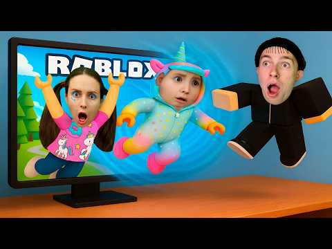 Видео: Мы ПОПАЛИ в РОБЛОКС и ЗАСТРЯЛИ там НАВСЕГДА / Встреча с Беконшей