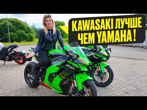 Видео: Простой и Понятный Спортбайк Kawasaki Ninja ZX-10R Тест Драйв