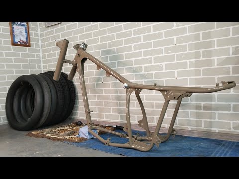 Видео: Реставрация мотоцикла Иж Юпитер 1962 года с боковым прицепом.Старый советский мотоцикл Иж ЮК.6 серия