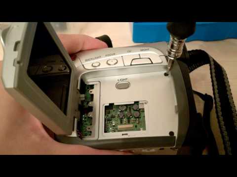 Видео: Разбираем цифровуюу mini dv Камеру