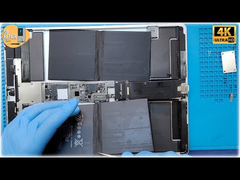 Видео: Замена батареи iPad Pro 12.9 (2017) #repair #apple #ipadpro