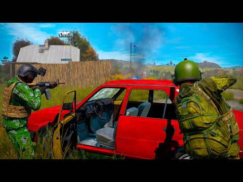 Видео: Они остановили нашу машину, мы остановили их существование на сервере - DayZ